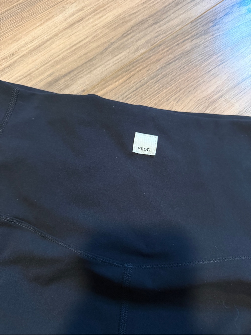 Vuori Black High-Rise Bike Shorts - Picture 4 of 5
